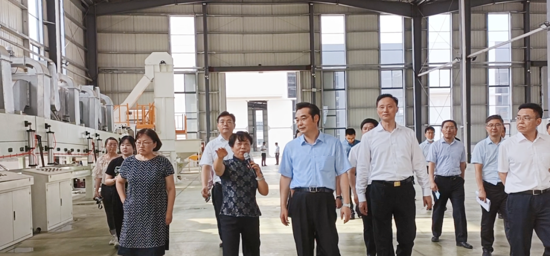 領導關懷丨淮安市市長史志軍一行蒞臨歐西盾防水考察指導