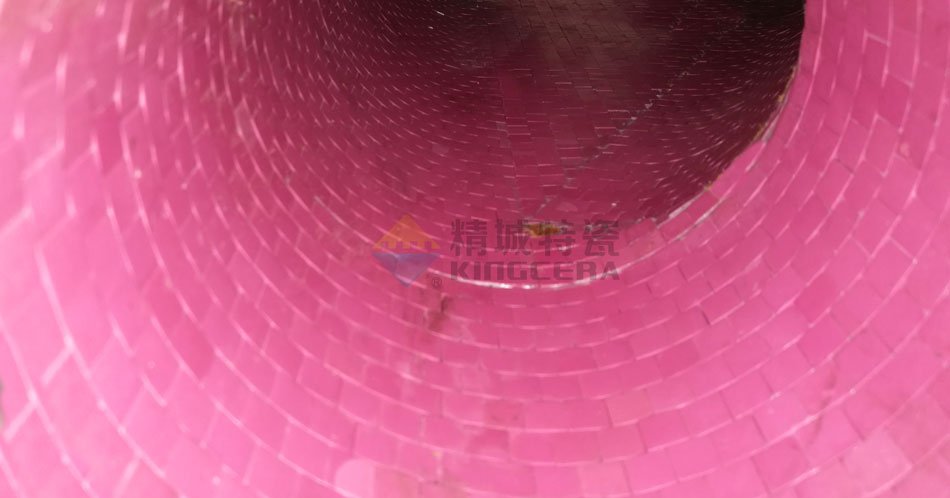 耐磨陶瓷貼片管道如何粘貼耐磨陶瓷片？